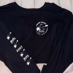 PacSun Black Long Sleeve Tee with Graphic